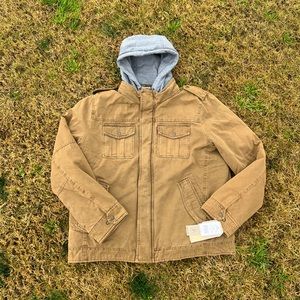 NWT levi’s multi layered wall lined jacket